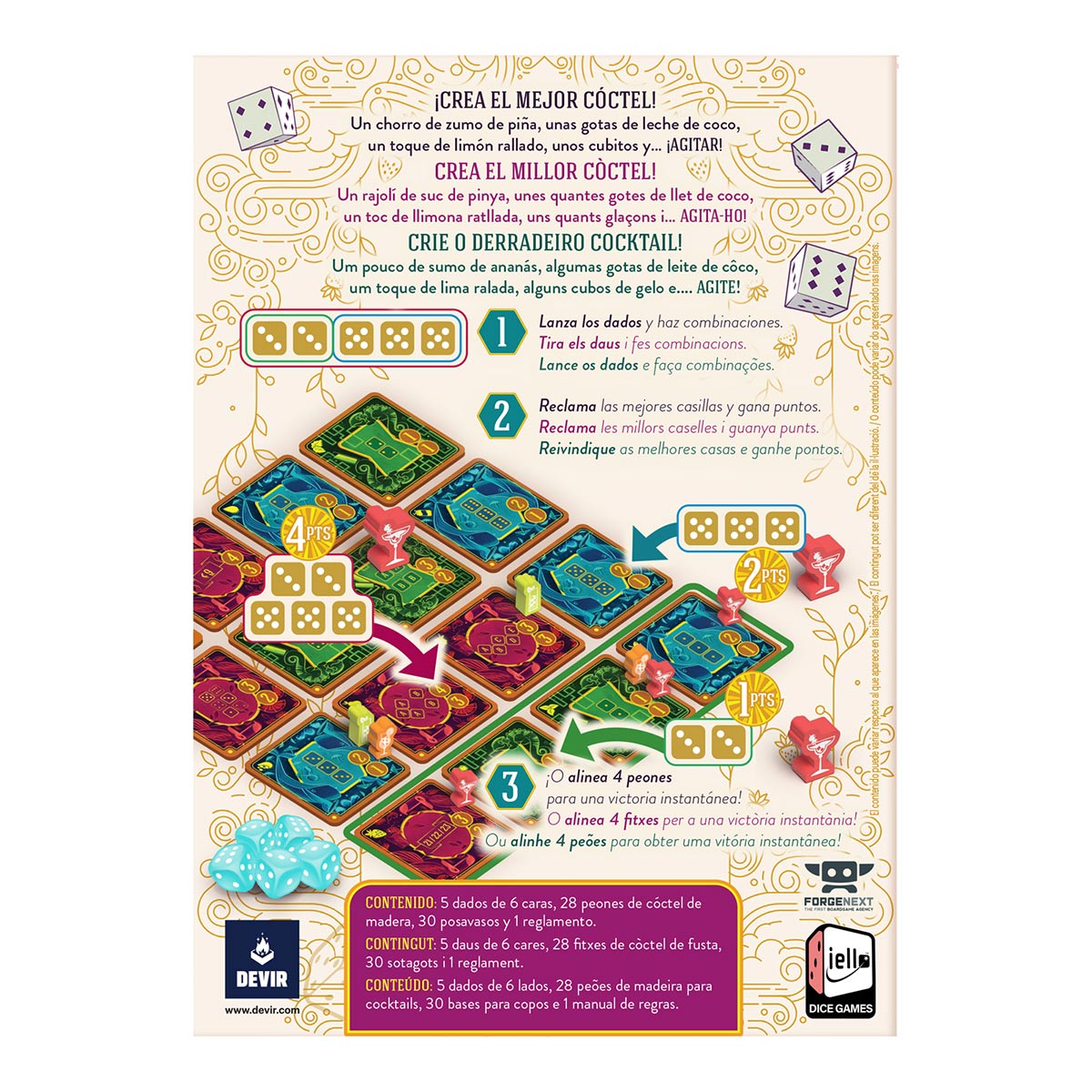 Piña Coladice - Juegos de Mesa