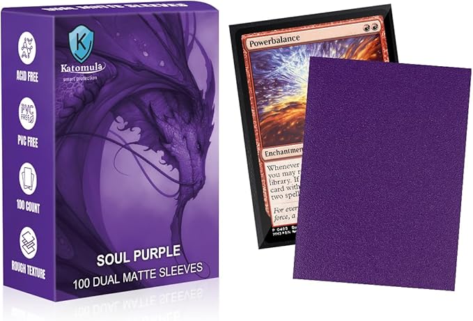Sleeves Matte Katomula - Distintos colores, 100 sleeves/caja