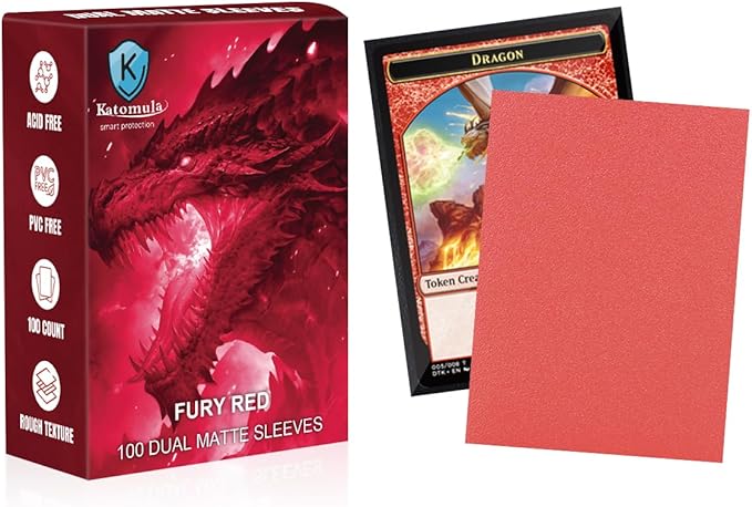 Sleeves Matte Katomula - Distintos colores, 100 sleeves/caja